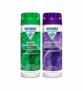 Down Wash.Direct und Down Proof